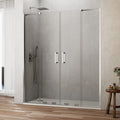 Paroi de douche frontale 2 fixes + 2 coulissants KENNA