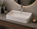 Lavabo porcelana sobre encimera SIL