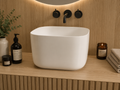 Lavabo porcelana sobre encimera VITO